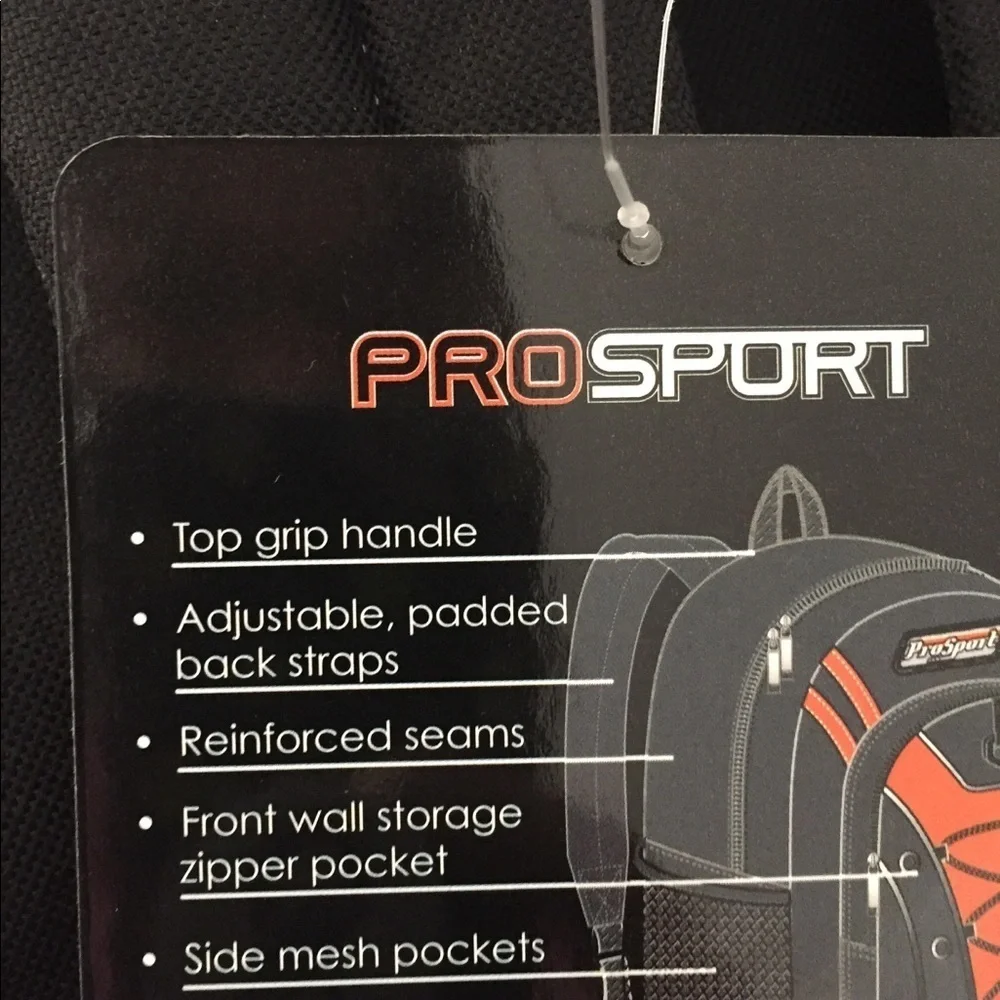 ProSport backpack grey